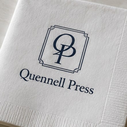 Custom printed dinner napkins in bulk